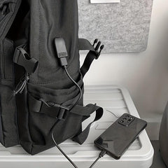Large Capacity Casual Travel Backpack Men's Schoolbag