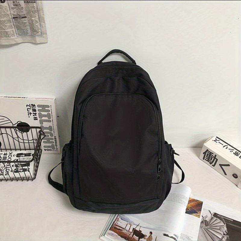 Large Capacity Waterproof Backpack with Double Zipper