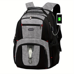 Waterproof Laptop Backpack with USB Charging