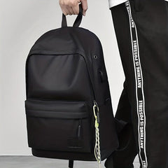 Large Capacity Backpack With USB Charging Casual Multifunctional Backpack