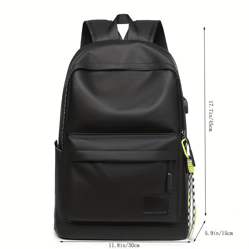 Large Capacity Backpack With USB Charging Casual Multifunctional Backpack