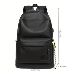 Large Capacity Backpack With USB Charging Casual Multifunctional Backpack