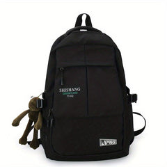 Contrast Backpack Large Capacity SchoolBag For Students