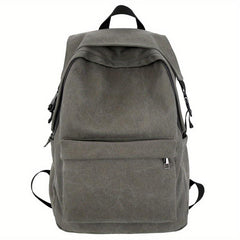 Retro Solid Canvas Sports Backpack