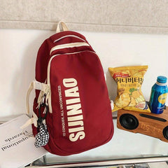 Large Capacity Schoolbag Men's And Women's Versatile Backpack
