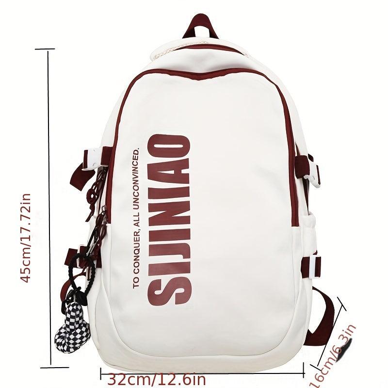 Large Capacity Schoolbag Men's And Women's Versatile Backpack