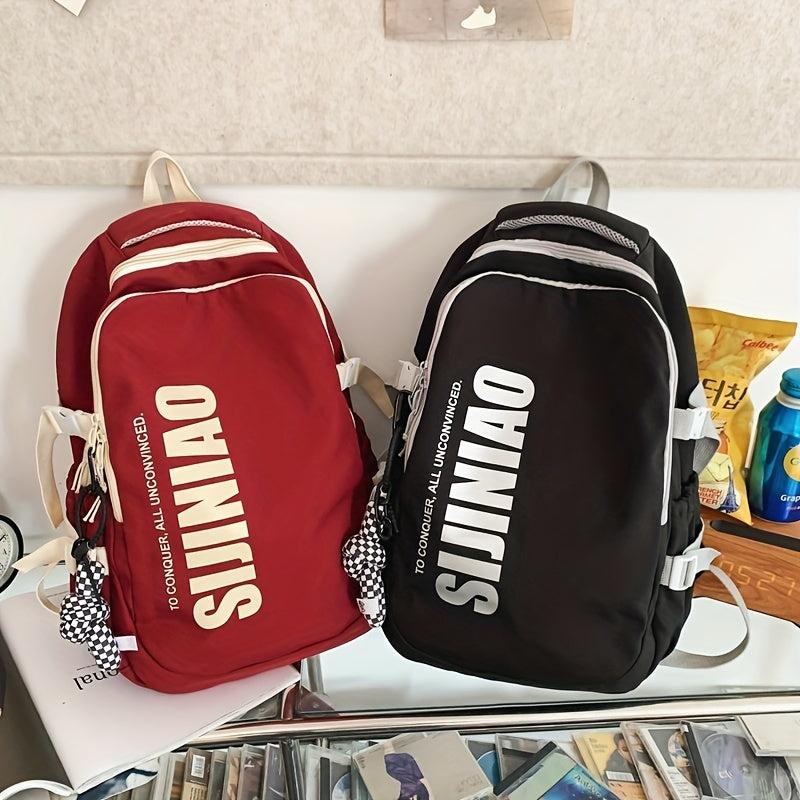 Large Capacity Schoolbag Men's And Women's Versatile Backpack