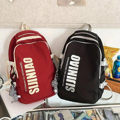 Large Capacity Schoolbag Men's And Women's Versatile Backpack
