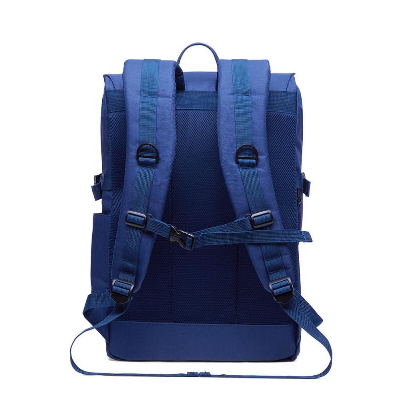 KAUKKO Roll Top Backpack Expandable Capacity Casual Daypack School Backpack
