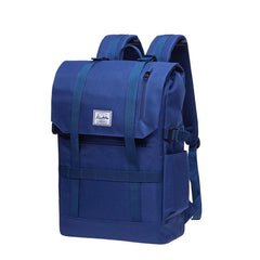 KAUKKO Roll Top Backpack Expandable Capacity Casual Daypack School Backpack