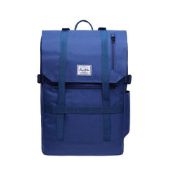KAUKKO Roll Top Backpack Expandable Capacity Casual Daypack School Backpack