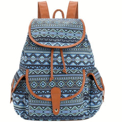 Canvas Backpack Casual Shoulders Bag Travel Daypack Fashionable School Bag