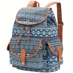Canvas Backpack Casual Shoulders Bag Travel Daypack Fashionable School Bag