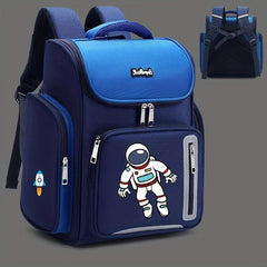 Kids Astronaut Backpack Large Capacity School Bag