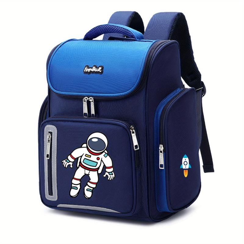 Kids Astronaut Backpack Large Capacity School Bag