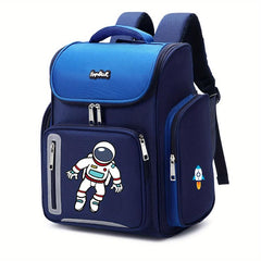 Kids Astronaut Backpack Large Capacity School Bag