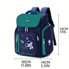 Kids Astronaut Backpack Large Capacity School Bag