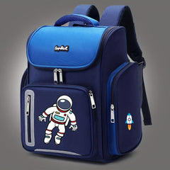 Kids Astronaut Backpack Large Capacity School Bag