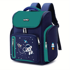 Kids Astronaut Backpack Large Capacity School Bag
