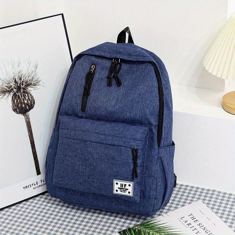 Soft Fabric Computer Backpack Large Capacity Casual Daypack Business Backpack