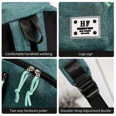 Soft Fabric Computer Backpack Large Capacity Casual Daypack Business Backpack