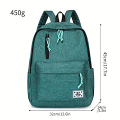 Soft Fabric Computer Backpack Large Capacity Casual Daypack Business Backpack