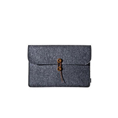Ultra Thin Felt Laptop Bag With Pockets Business Briefcase