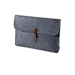 Ultra Thin Felt Laptop Bag With Pockets Business Briefcase