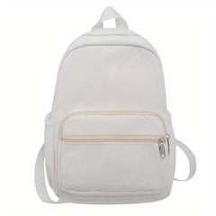 Preppy Style Large Capacity School Backpack
