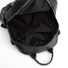Large Capacity PU Backpack For Men And Women