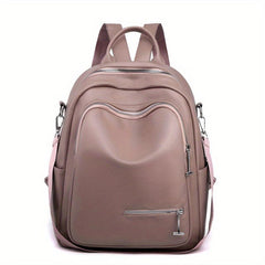 Large Capacity PU Backpack For Men And Women