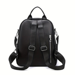 Large Capacity PU Backpack For Men And Women
