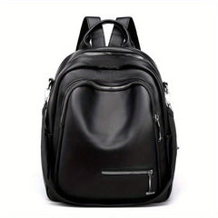 Large Capacity PU Backpack For Men And Women