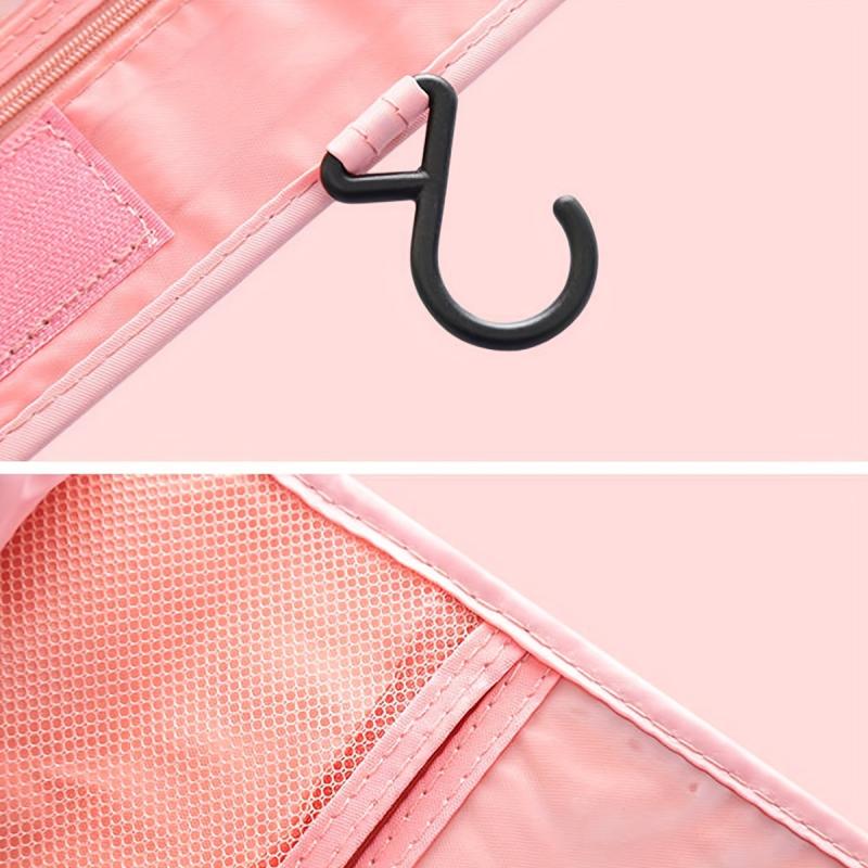 Portable Folding Travel Toiletry Bag Hanging Storage Bag Cosmetics Bag