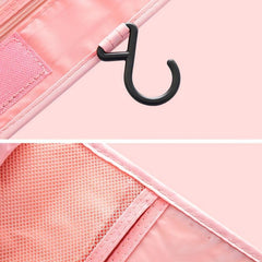 Portable Folding Travel Toiletry Bag Hanging Storage Bag Cosmetics Bag