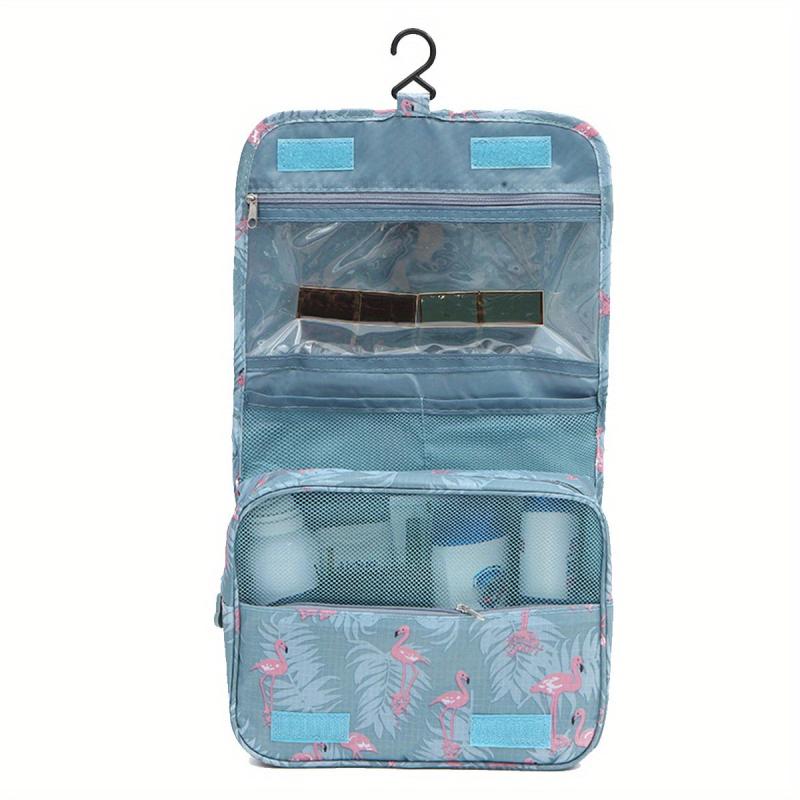 Portable Folding Travel Toiletry Bag Hanging Storage Bag Cosmetics Bag