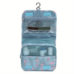Portable Folding Travel Toiletry Bag Hanging Storage Bag Cosmetics Bag