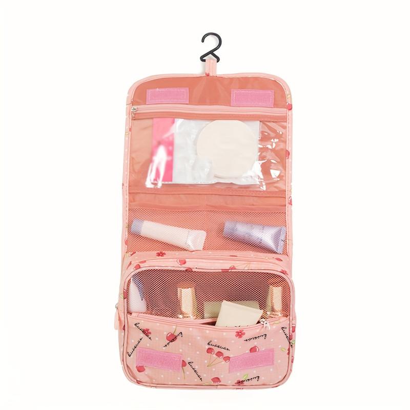 Portable Folding Travel Toiletry Bag Hanging Storage Bag Cosmetics Bag