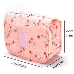 Portable Folding Travel Toiletry Bag Hanging Storage Bag Cosmetics Bag