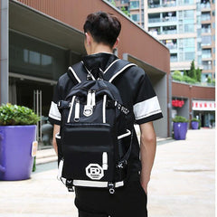 Junior High School Boys Backpack Campus School Bag