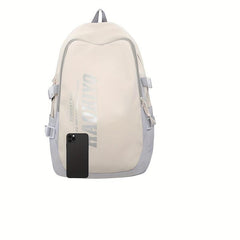 Sporty Style Backpack Large Capacity For Short Trip Men's Women's Student