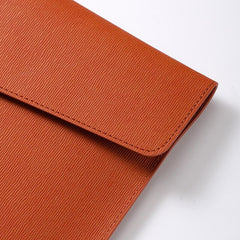 Stylish Business Document Bag Double Layer Snap Briefcase