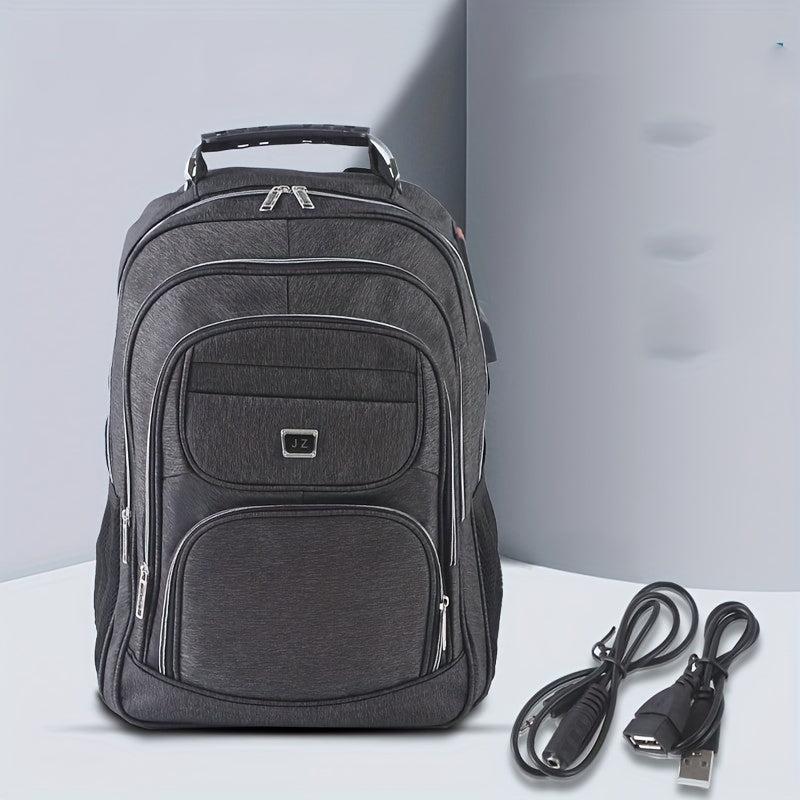Casual Outdoor Wear-resistant Backpack With USB Charging Port