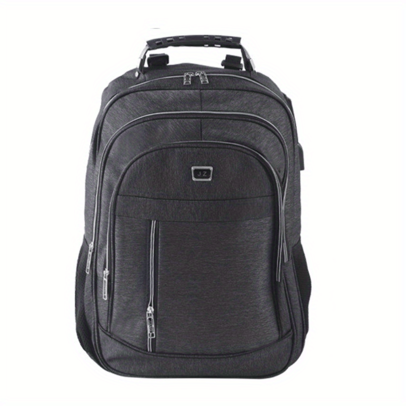 Casual Outdoor Wear-resistant Backpack With USB Charging Port