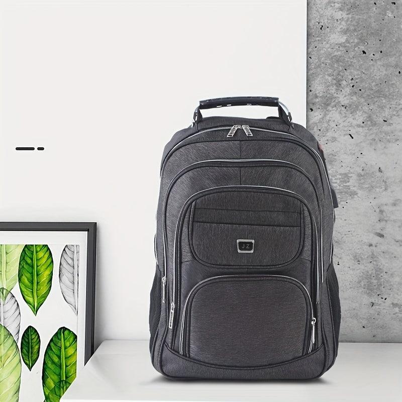 Casual Outdoor Wear-resistant Backpack With USB Charging Port