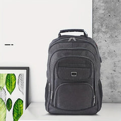 Casual Outdoor Wear-resistant Backpack With USB Charging Port