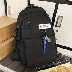 Nylon School Laptop Backpack for 39-62 cm Computer