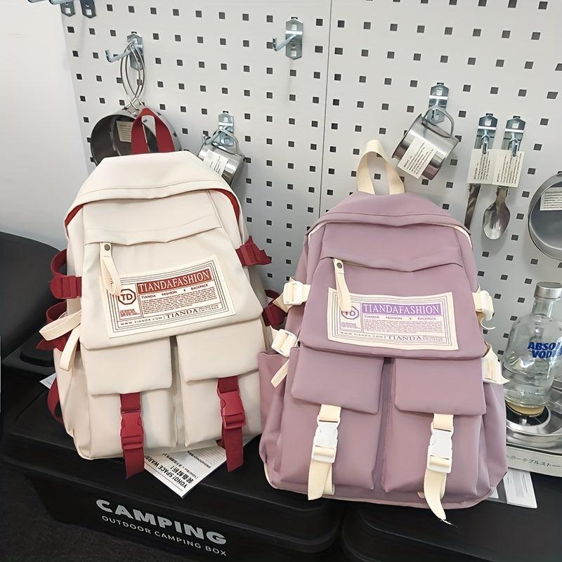 Large Capacity Casual Backpack for School and Work