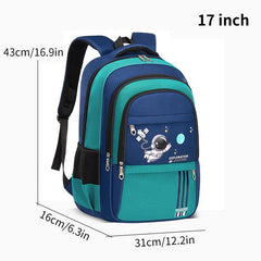 Student Casual Cartoon Waterproof Oxford Backpack