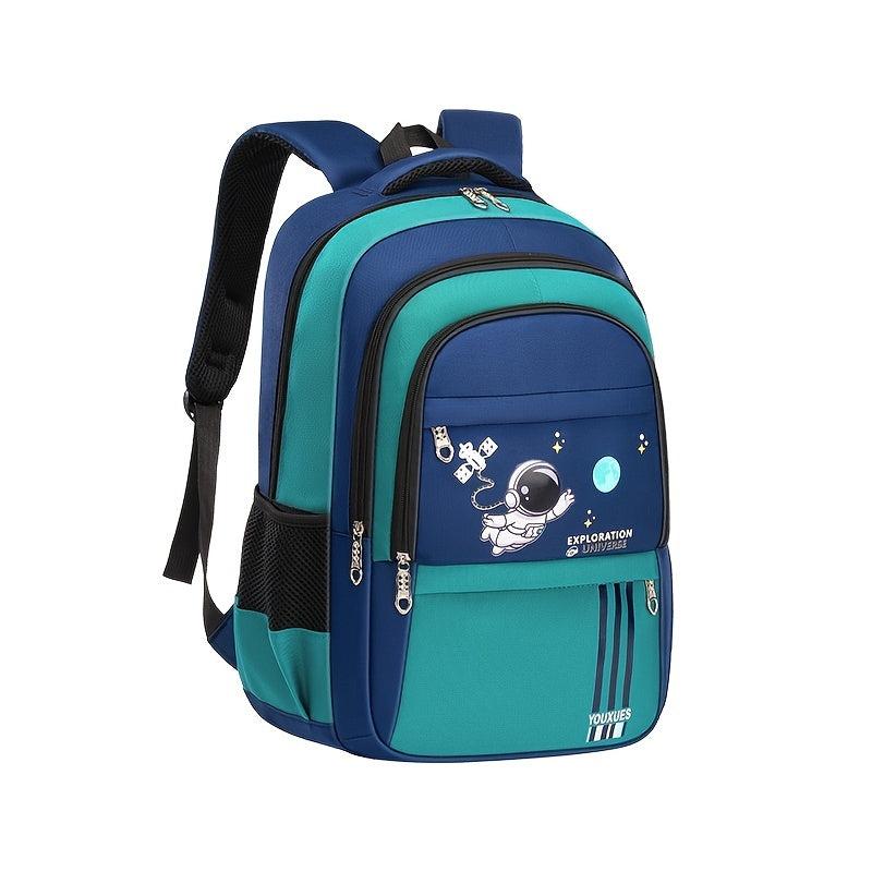 Student Casual Cartoon Waterproof Oxford Backpack
